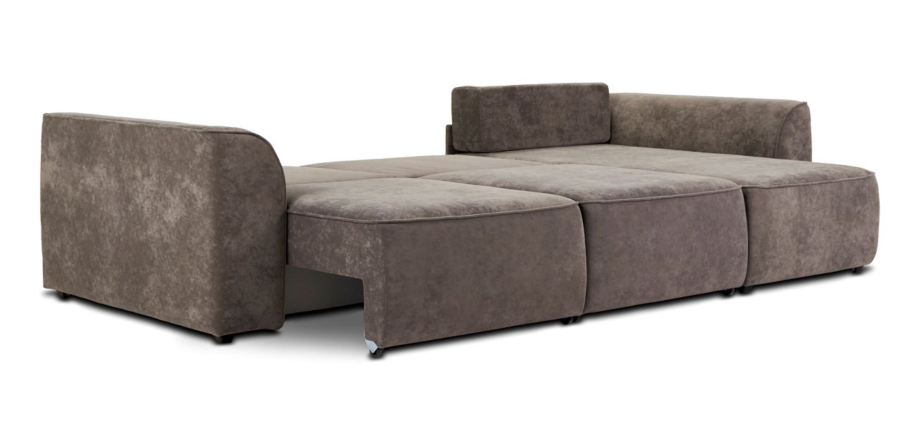 Угловой диван KING SE Велюр Роял тауп