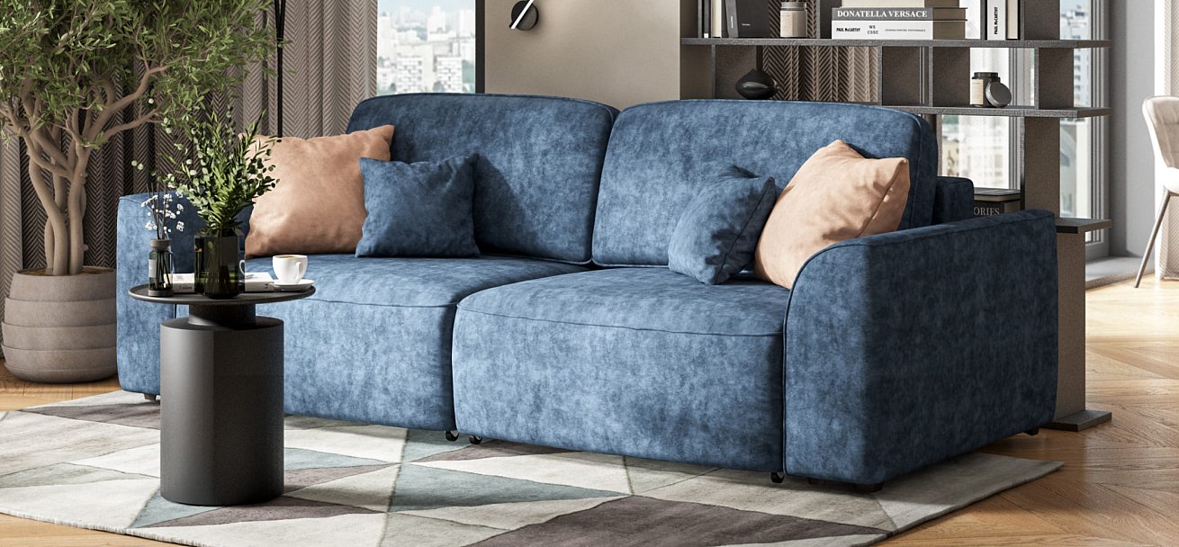 Диван KING SE Велюр Royal топаз NEW