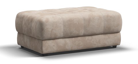 Пуф BOSS XL велюр Alkantara пепел