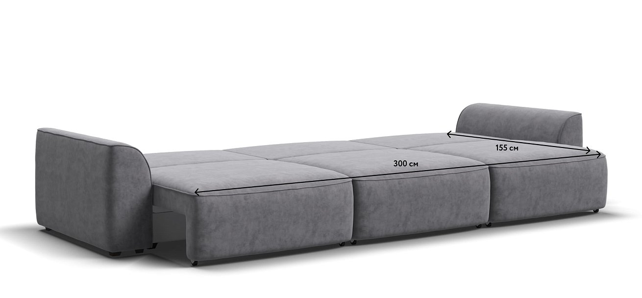 Диван KING MAX SE Велюр Роял агат