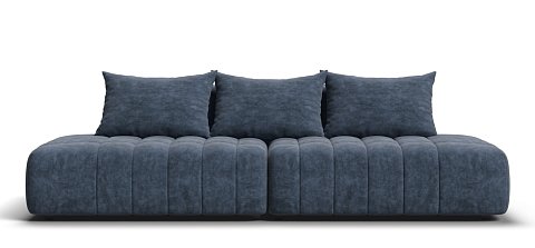 Диван Босс Твин прямой Велюр Royal топаз