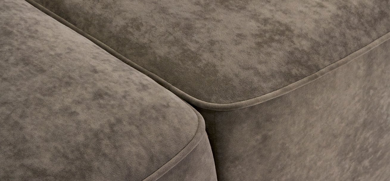 Угловой диван KING SE Велюр Роял тауп