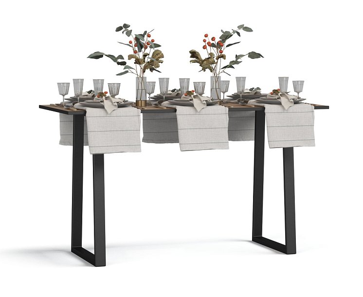 Стол Лофт-125 Крафт табачный