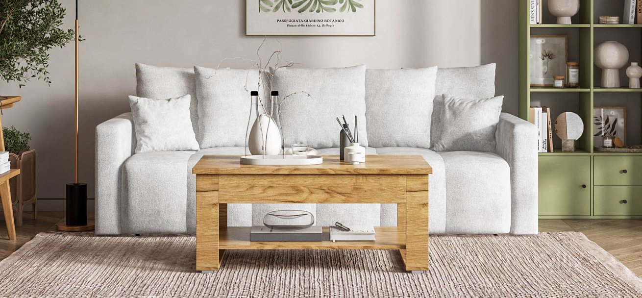 Диван BOSS TREND Шенилл CLOUD грей