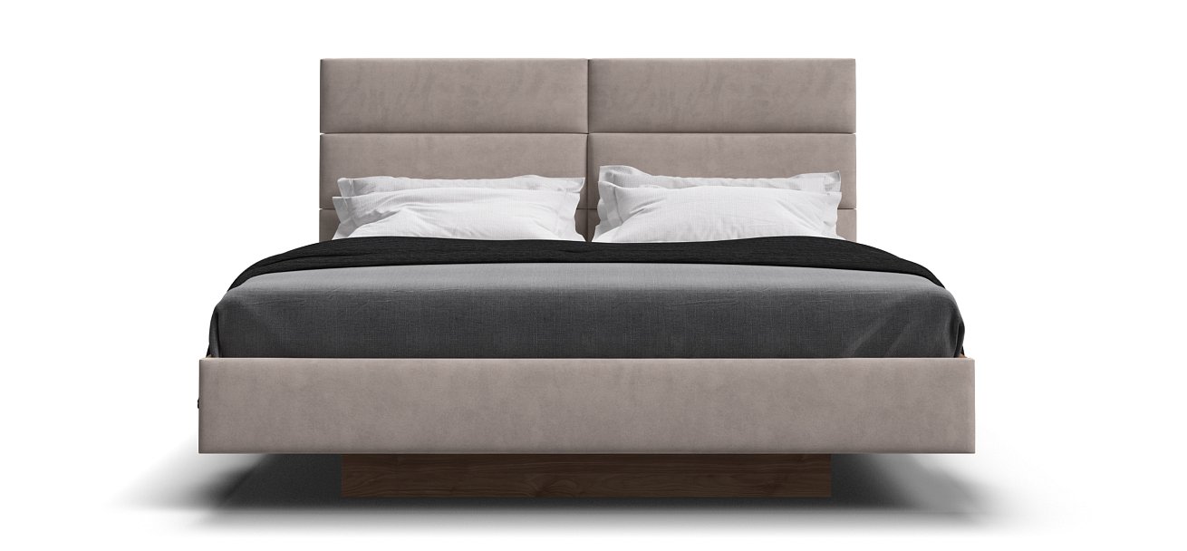 Кровать BOSS LOFT 160*200 Орех Селект, MONOLIT Латте