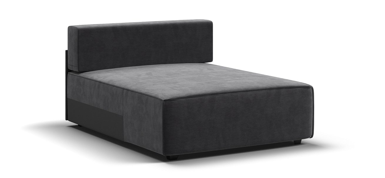 Оттоманка BOSS SOFT MODOOL Вельвет CORD графит