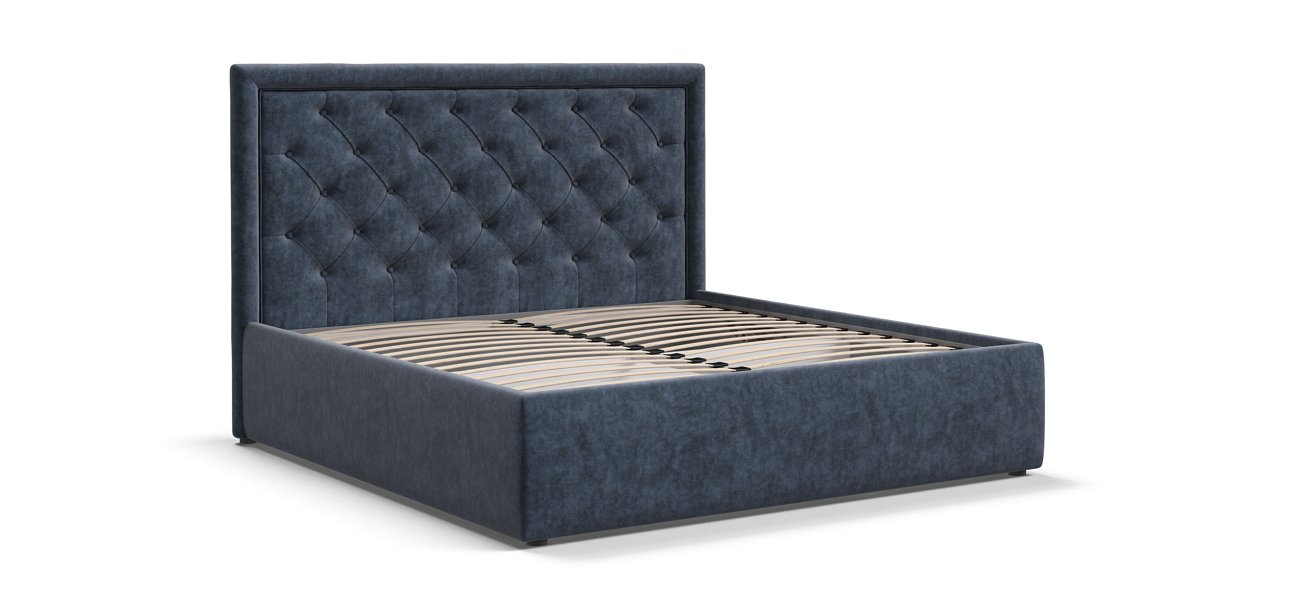 Кровать Босс Классик 180*200 Про велюр Royal топаз NEW