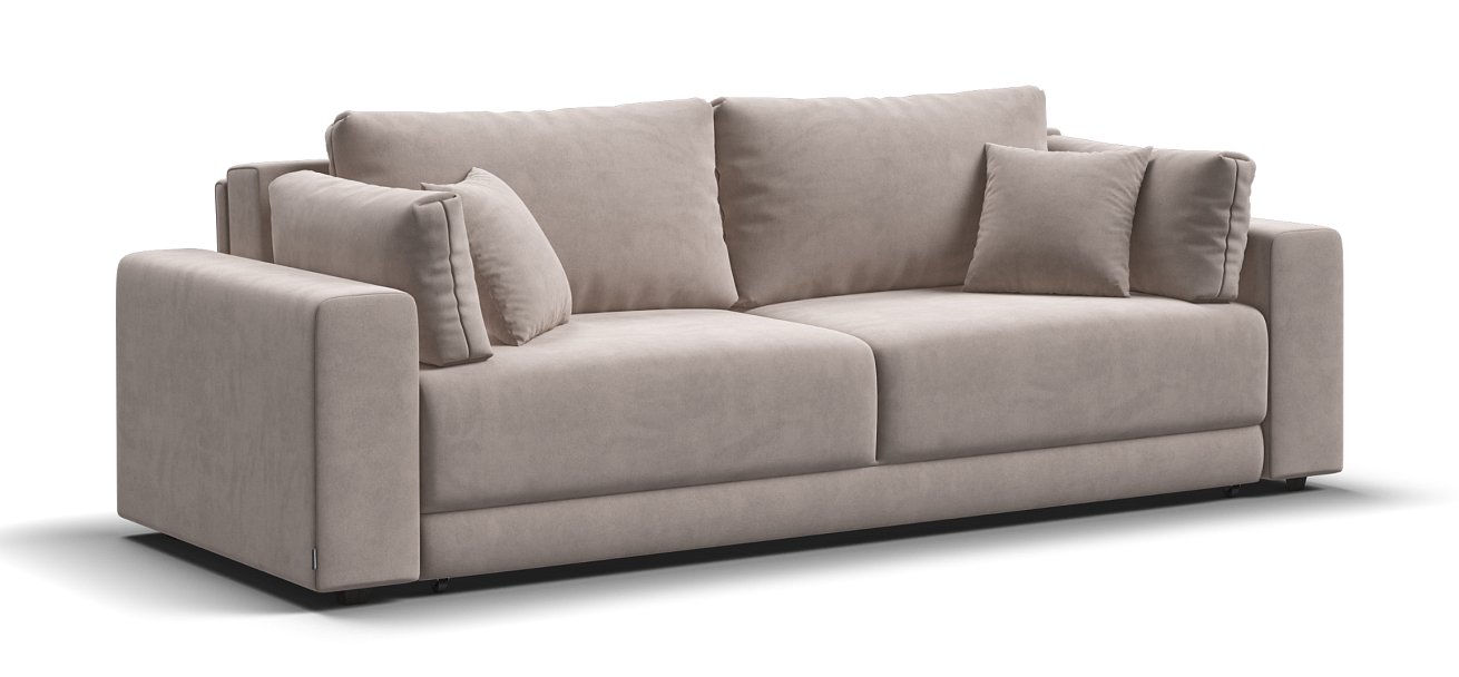 Диван Босс Прайм Велюр Monolit латте