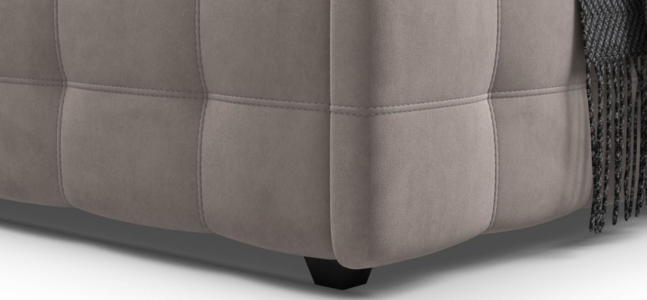 Кровать BOSS mini NEW велюр Monolit латте