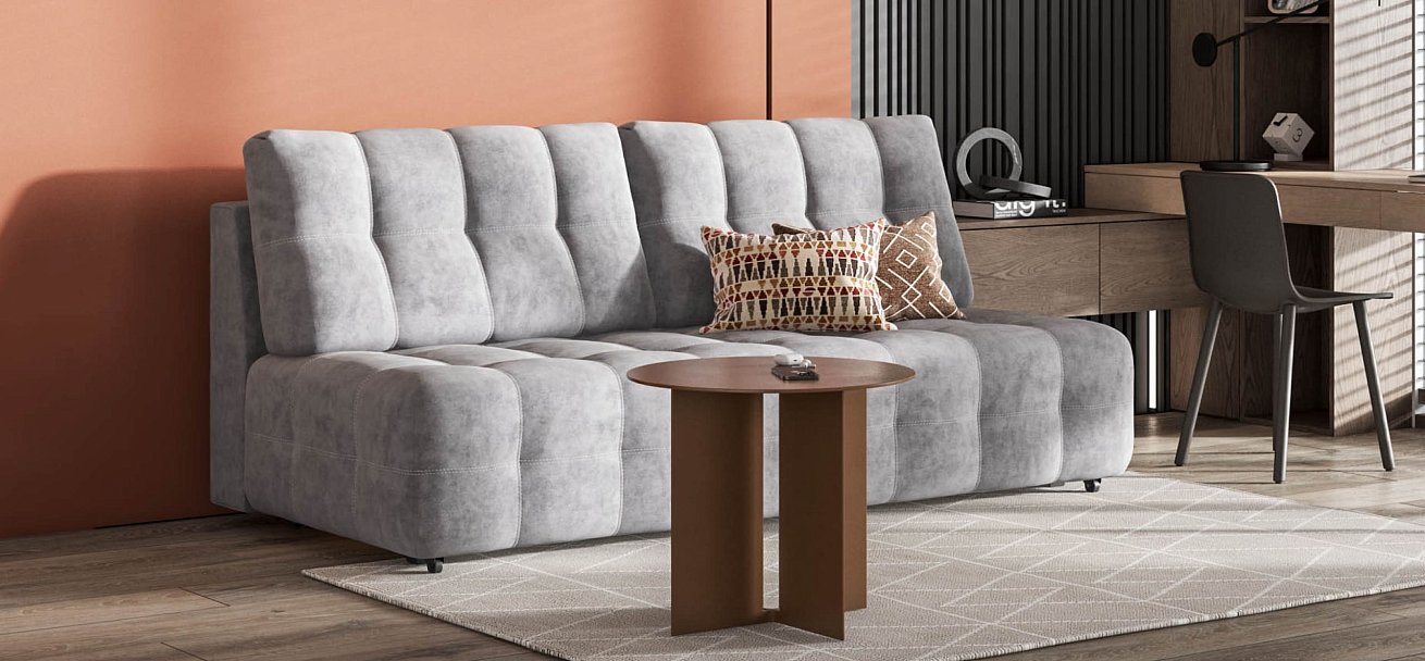 Диван BOSS 2.0 MINI Велюр Роял агат