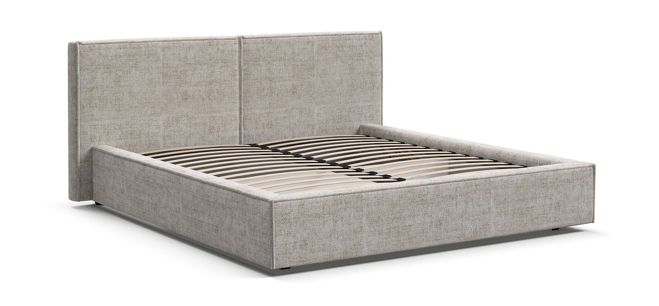 Кровать NORD Шенилл IQ Кварц