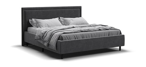 Кровать Фрея 160*200 Слим MONOLIT Серая