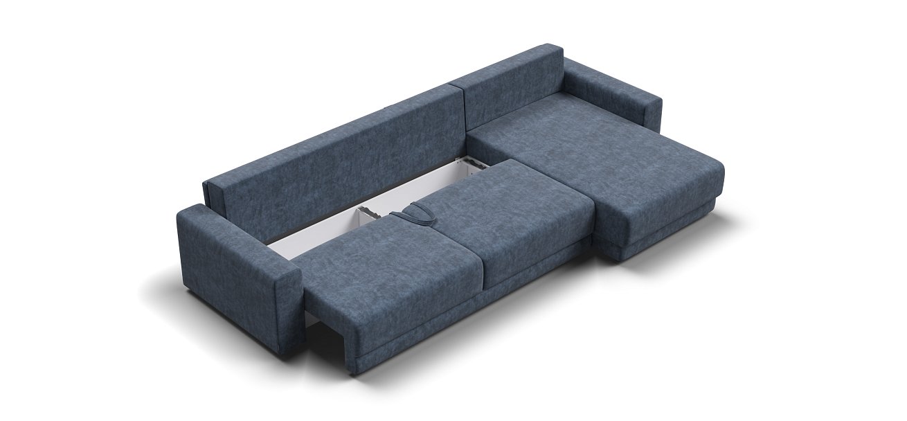 Угловой диван Босс Прайм Макс Велюр Royal топаз