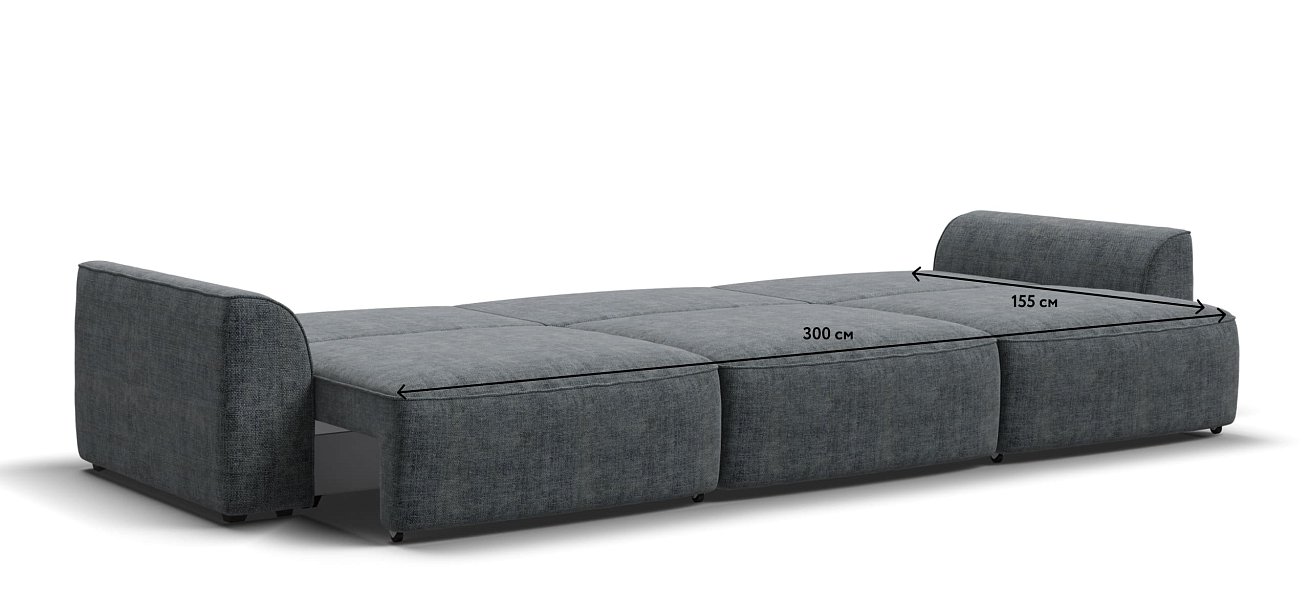 Диван KING MAX SE шенилл IQ серый