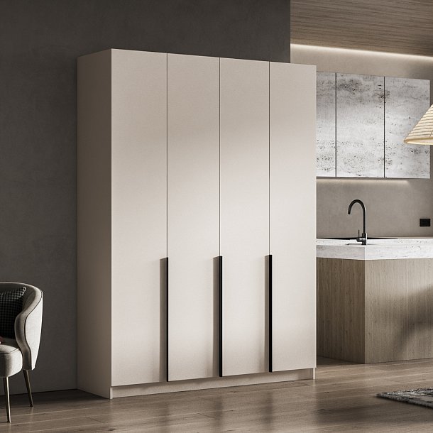 Босс Стандарт 160*220 шкаф распашной 4Д Кашемир