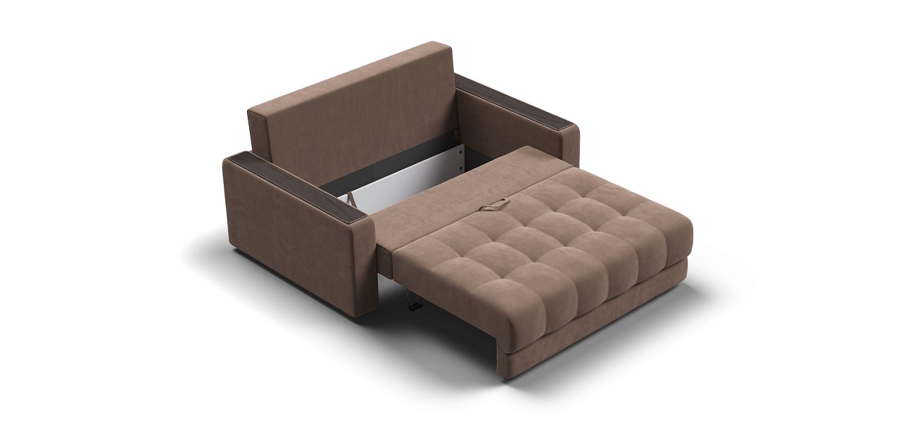 Диван BOSS Compact велюр Monolit мокко