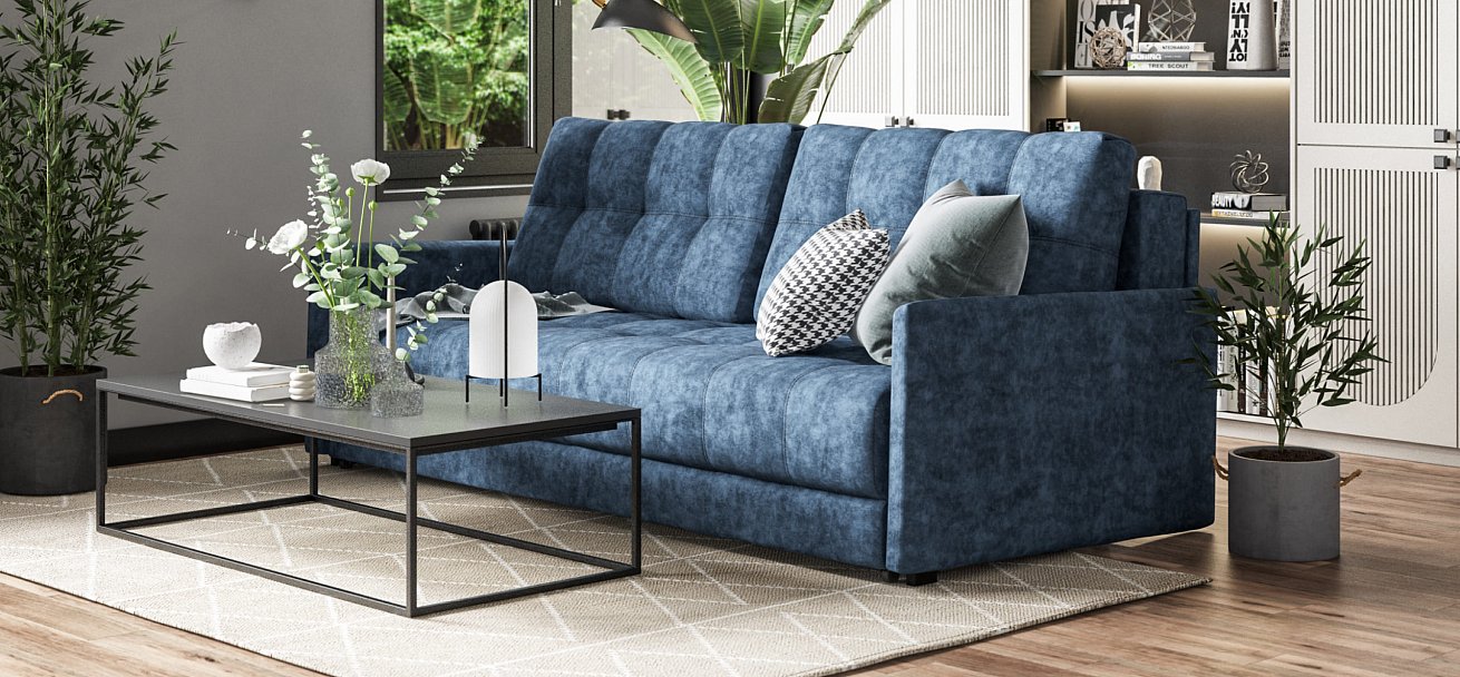 Диван BOSS 2.0 LOFT Велюр Royal топаз NEW