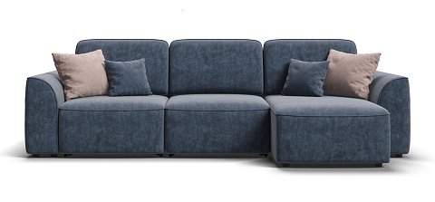 Угловой диван KING SE Велюр Royal топаз NEW