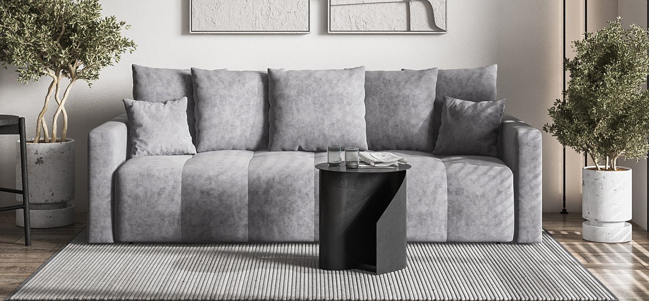 Диван BOSS TREND Велюр Royal агат