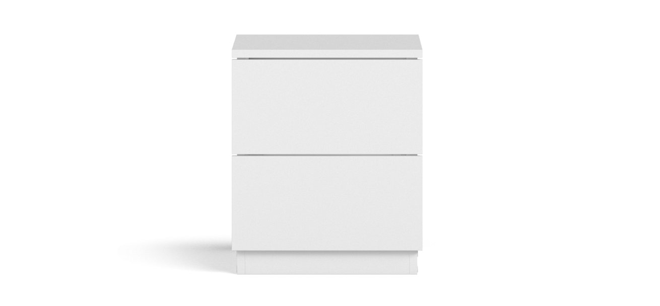 Тумба СИМПЛ NEW Белый снег