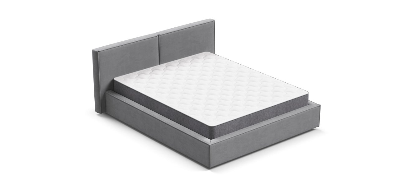 Кровать NORD Monolit сталь