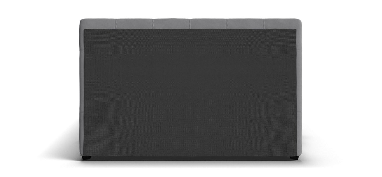 Кровать Белла 140*200 с ПМ велюр Monolit сталь