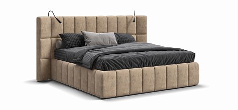 Кровать BOSS.XO 180*200 Велюр Royal шампань NEW
