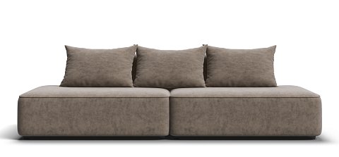 Диван KING TWIN Велюр Роял тауп