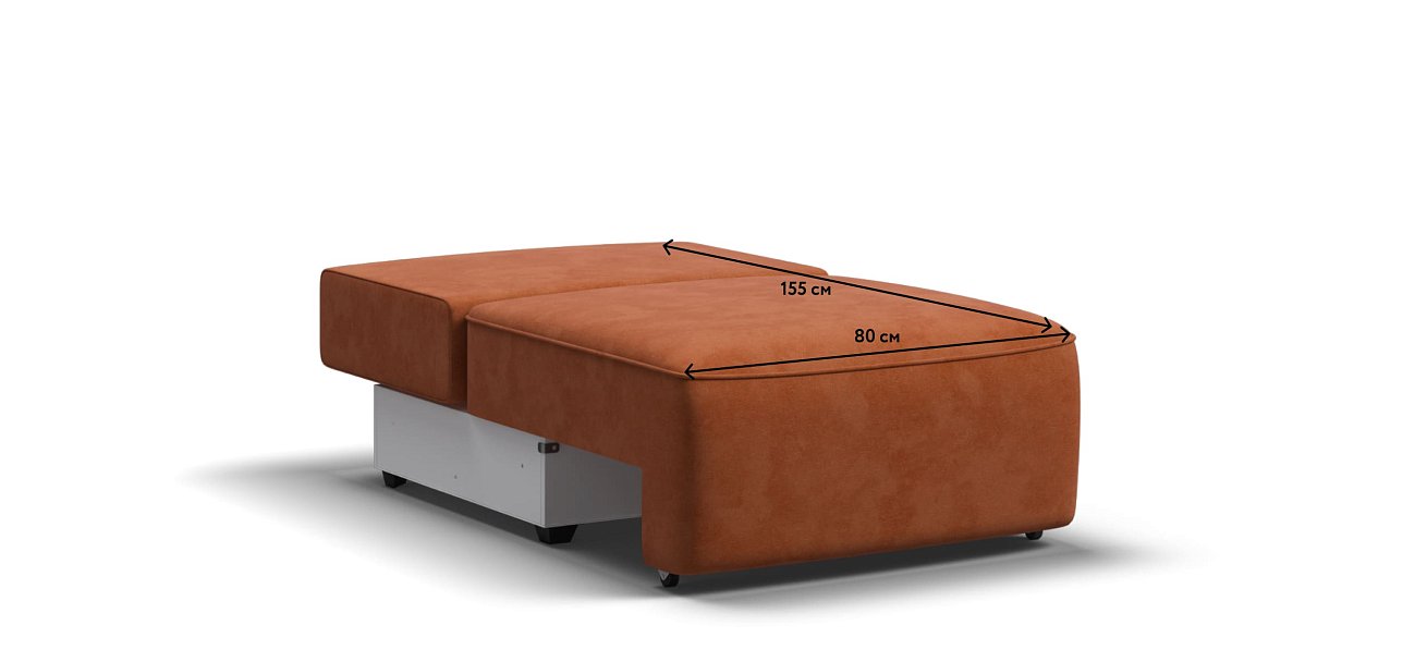 KING MODOOL база сп. место велюр Alkantara оранж