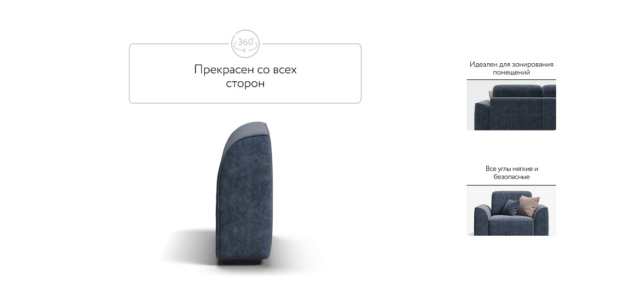 KING MODOOL подлокотники 2 шт. Велюр Royal топаз NEW