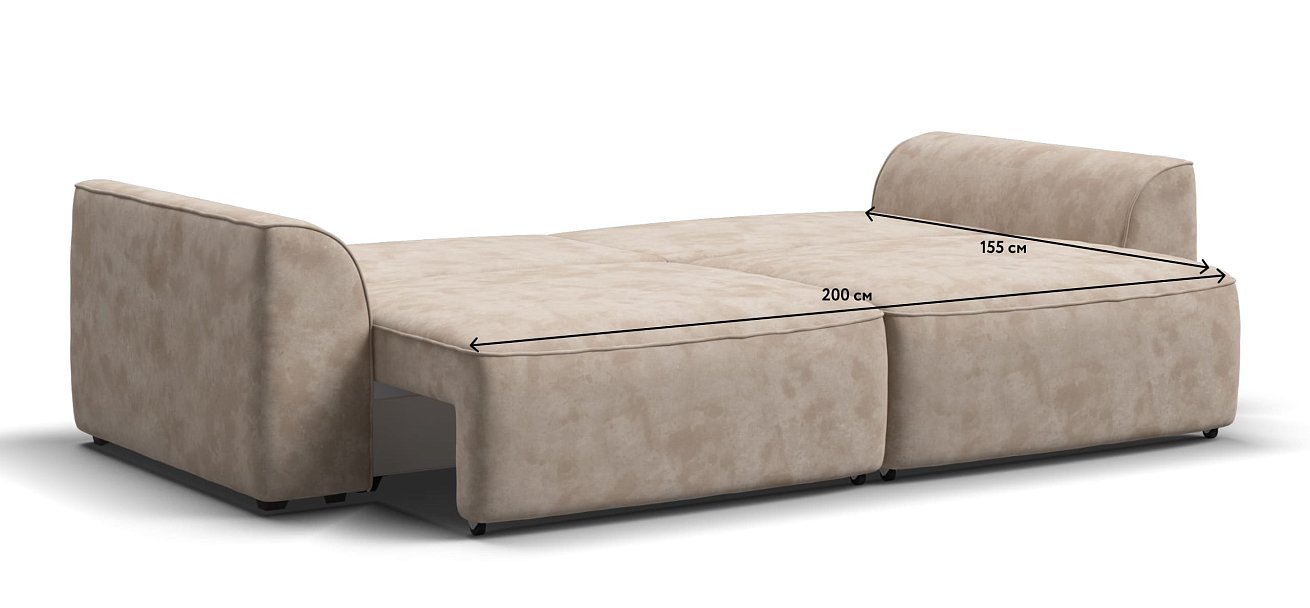 Диван KING SE велюр Alkantara пепел