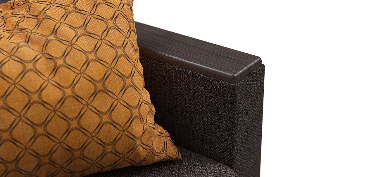 Диван Атланта-2 Лайт рогожка Malmo шоколад