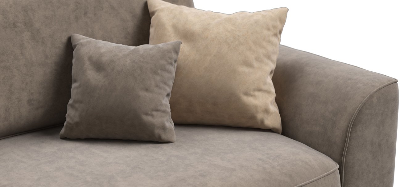 Диван KING SE Велюр Роял тауп