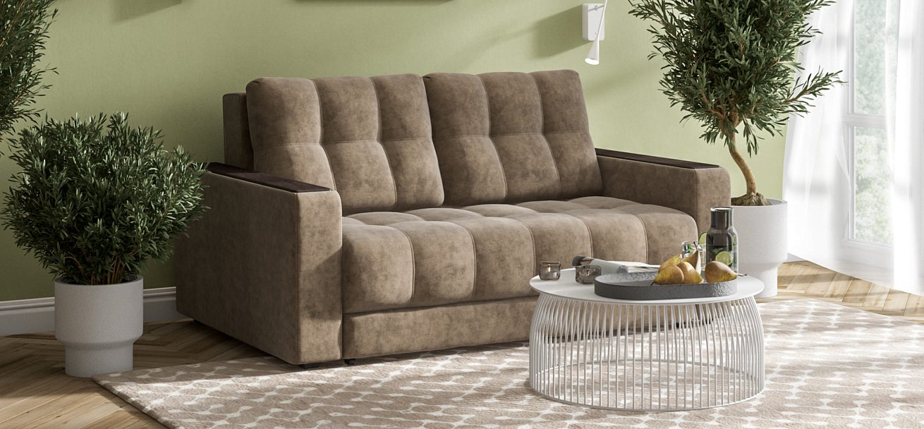 Диван BOSS Compact Велюр Роял тауп