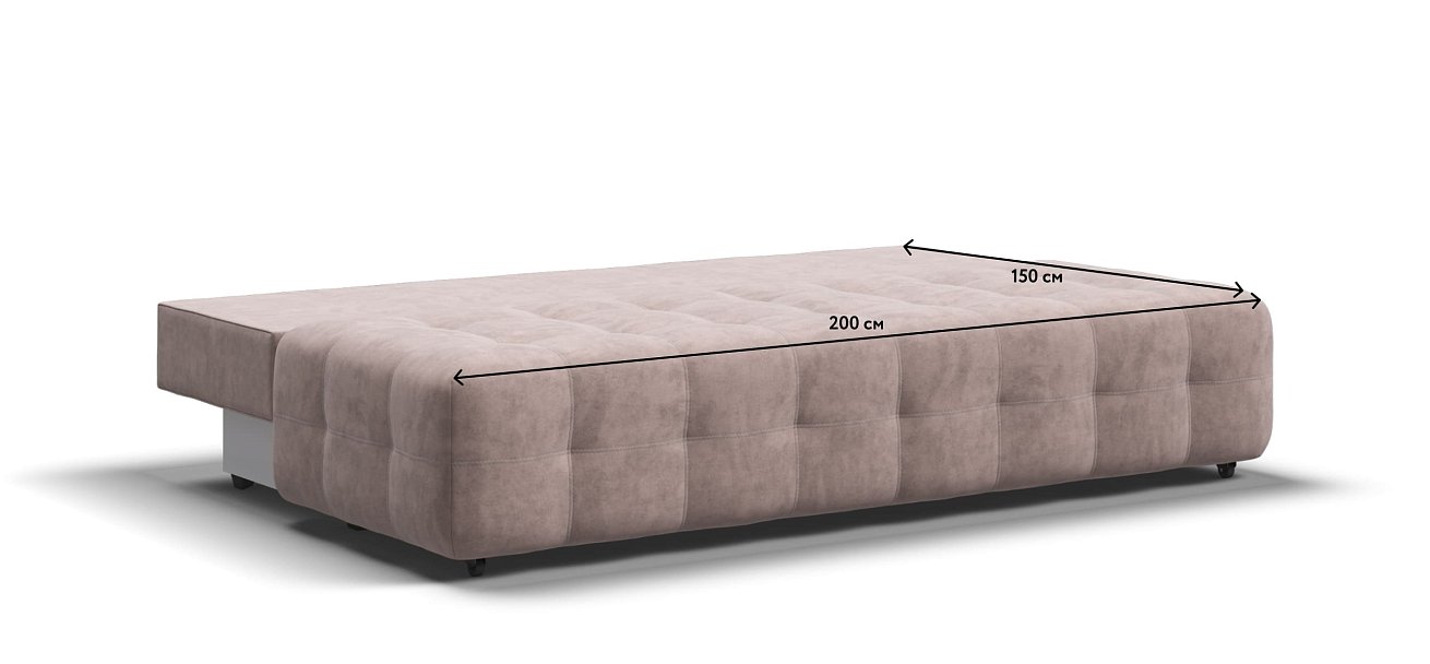 Диван BOSS 2.0 MINI Велюр Royal пион NEW