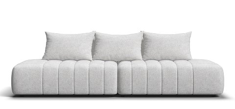 Диван прямой Босс Твин Шенилл CLOUD милк