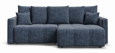 Угловой диван BOSS TREND Велюр Royal топаз NEW