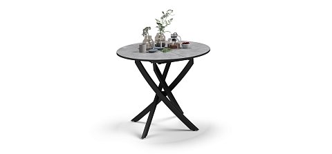 Стол Boss One NEW Бетон, черный