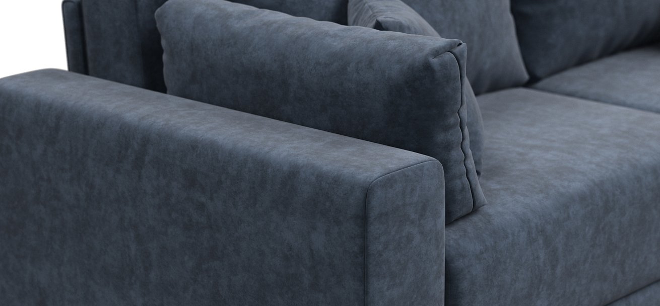 Угловой диван Босс Прайм Макс Велюр Royal топаз