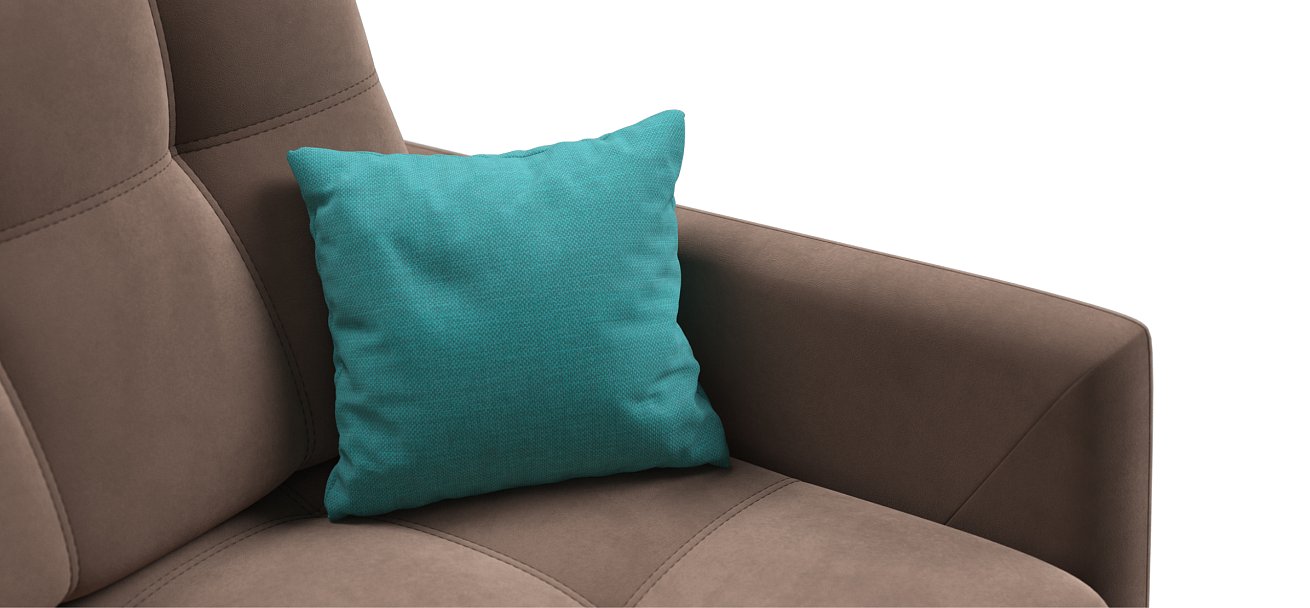 Диван BOSS 2.0 LOFT велюр Monolit мокко