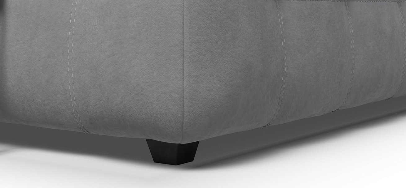 Кровать Босс 180*200 Про велюр Monolit сталь