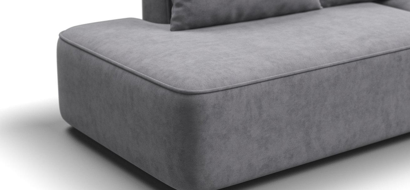 Диван KING TWIN Велюр Роял агат