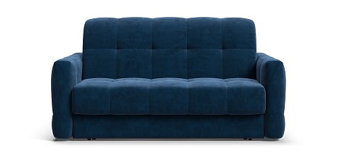 Диван BOSS Sleep 140 велюр Monolit синий