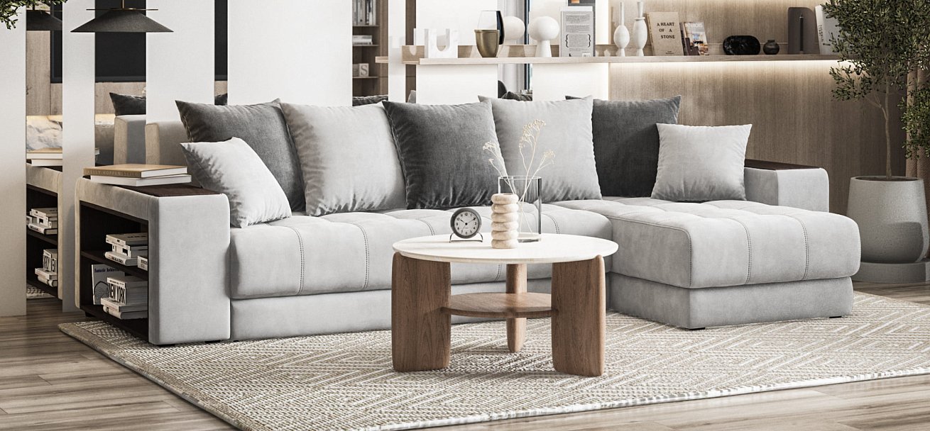 Дубай У 3.0 Monolit сталь, Monolit серый