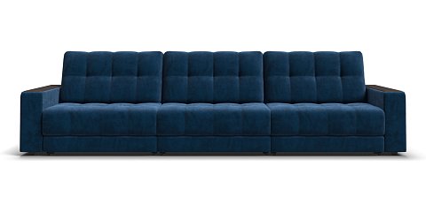 Диван BOSS GRAND Велюр Monolit синий