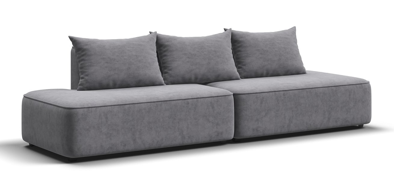 Диван KING TWIN Велюр Роял агат