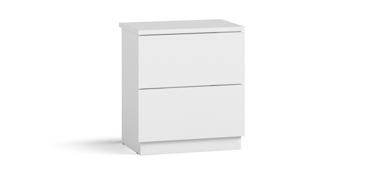 Тумба СИМПЛ NEW Белый снег