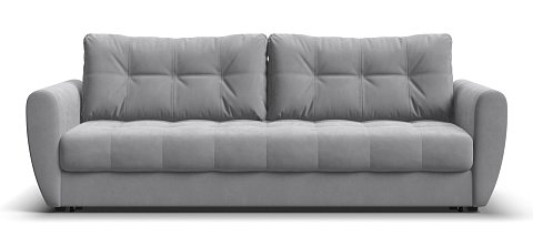 Диван Престон 2.0 велюр Monolit сталь