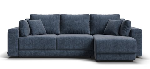 Угловой диван Босс Прайм ХЛ Велюр Royal топаз