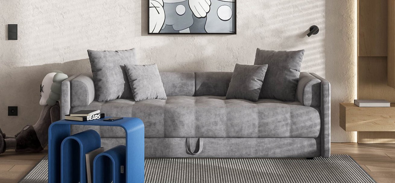 Тахта BOSS Велюр Роял агат